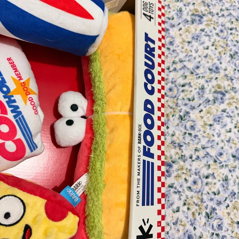 Costco BARK Food Court Dog Toy Bundle